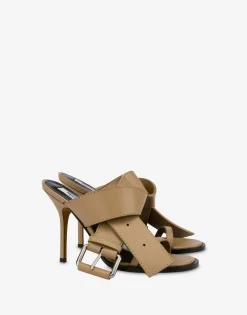 Moschino Sandals^Belted Up Calf Sandals