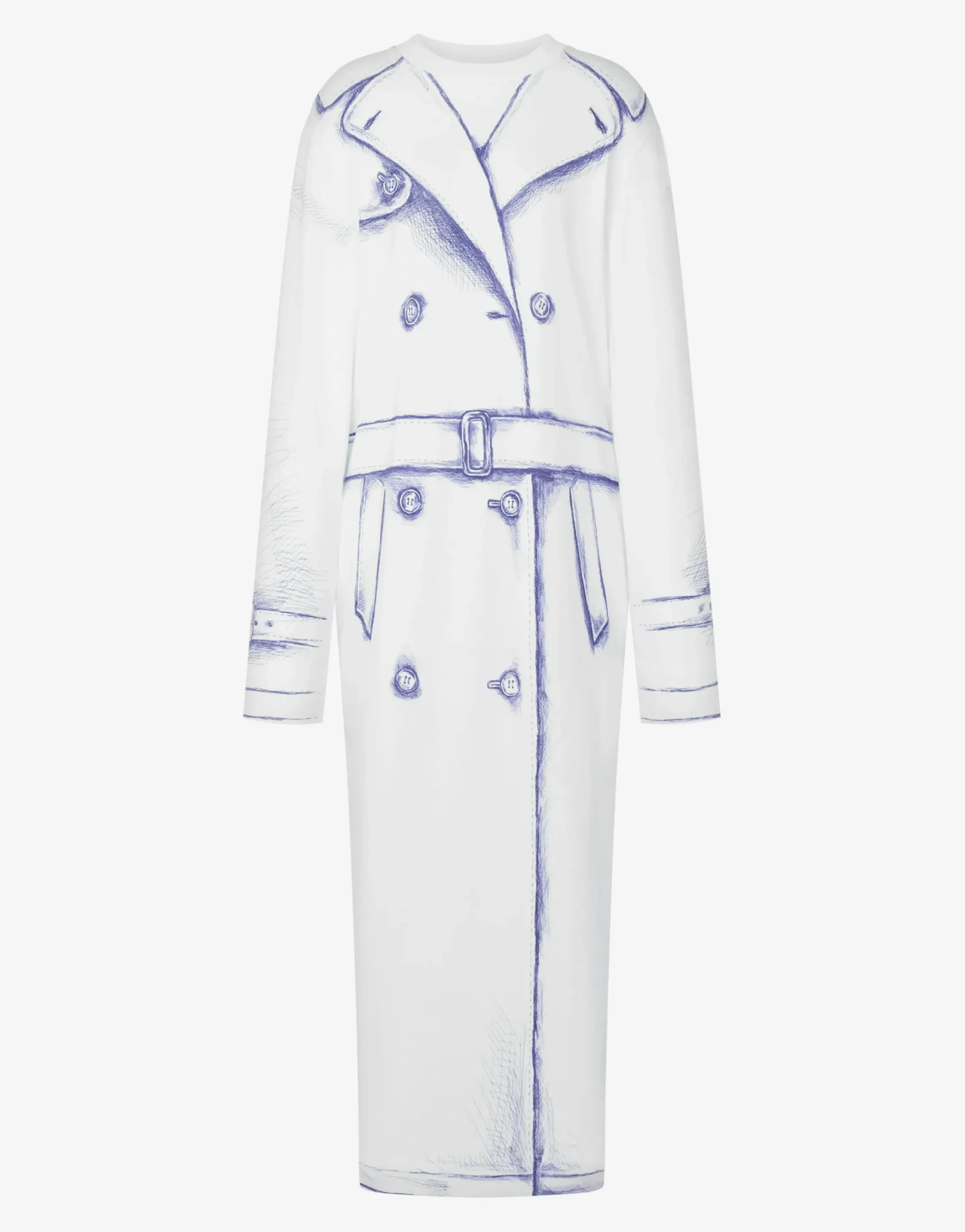 Moschino Dresses^Cotton interlock dress Trompe l’Œil