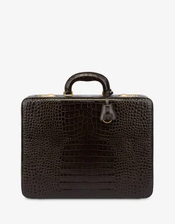 Moschino Bags & Backpacks^Croc Print Briefcase