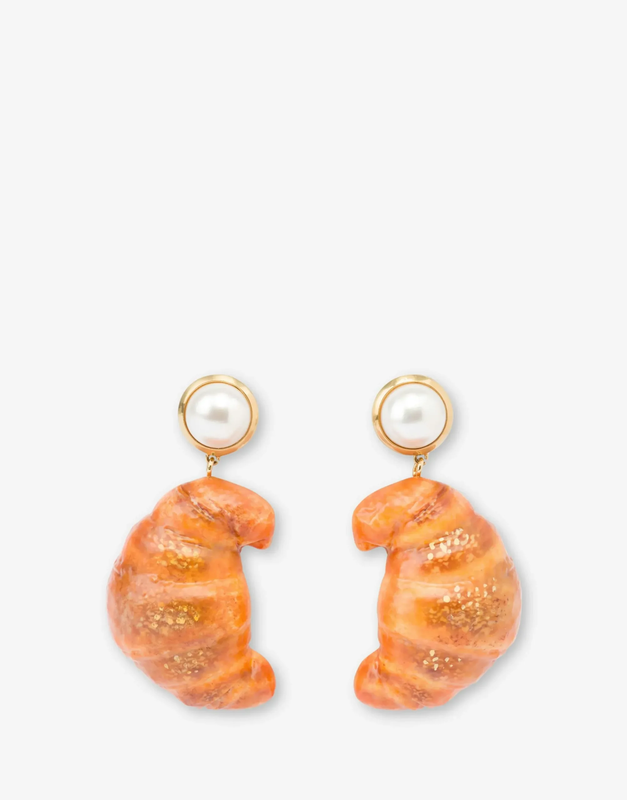 Moschino Jewelry^Croissant Drop Earrings
