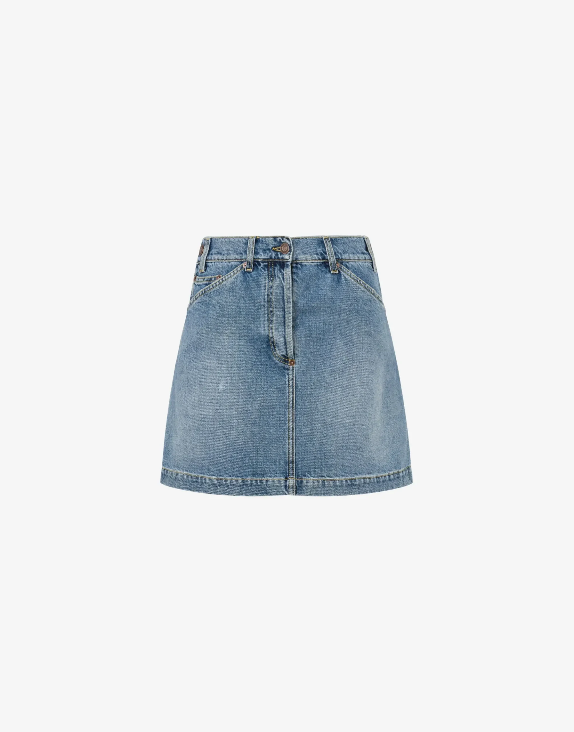 Moschino Skirts^Denim Mini Skirt Laurel Crown Label