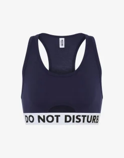 Moschino Underwear^Do Not Disturb Crop Top