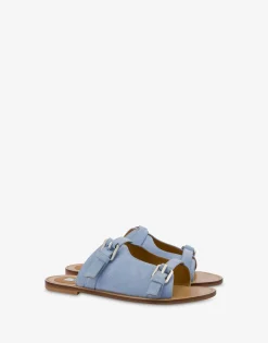 Moschino Sandals|Flats^Flat Buckle Sandals