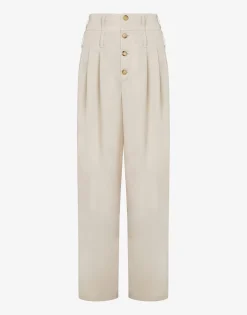 Moschino Pants & Shorts^Gabardine Trousers with Trench Details
