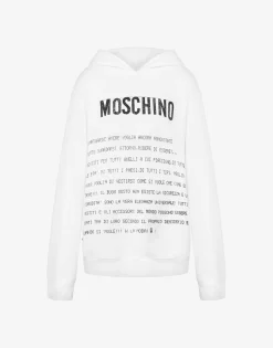 Moschino T-shirts & Sweatshirts^Hoodie Archive Message