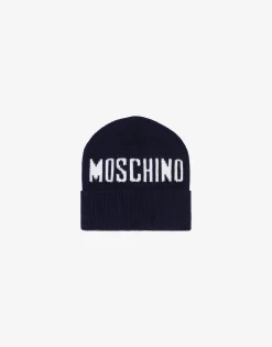 BOY Moschino Girl|Boy^Knit hat with logo