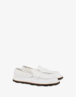 Moschino Loafers & Lace-ups^Loafers in canvas Desert College