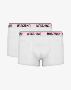 Moschino Underwear^Logo Band set of 2 jersey stretch boxers