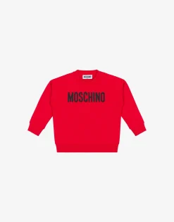 BOY Moschino Girl|Boy^Logo Print Cotton Sweatshirt