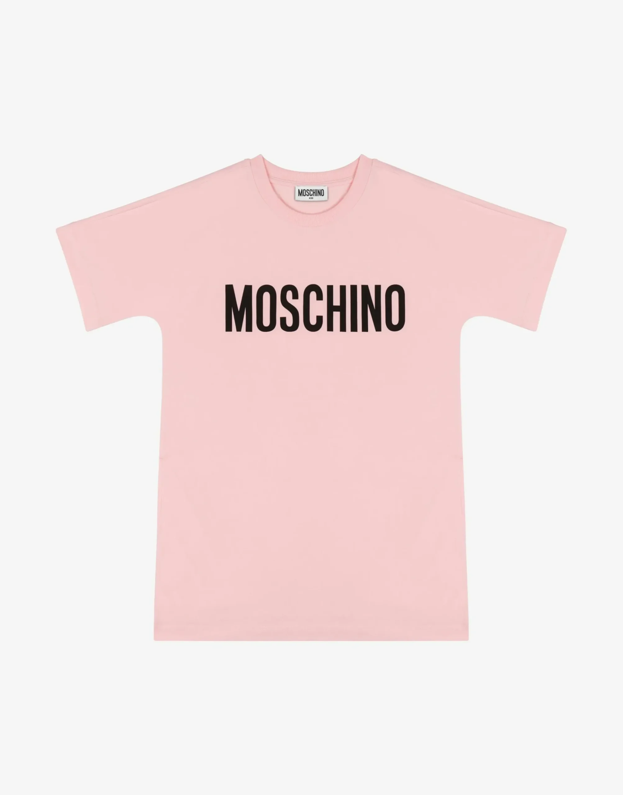 Moschino Girl^Logo Print jersey dress