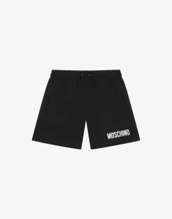 BOY Moschino Girl|Boy^Logo Print jersey shorts