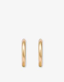 Moschino Jewelry^Metal hoop earrings