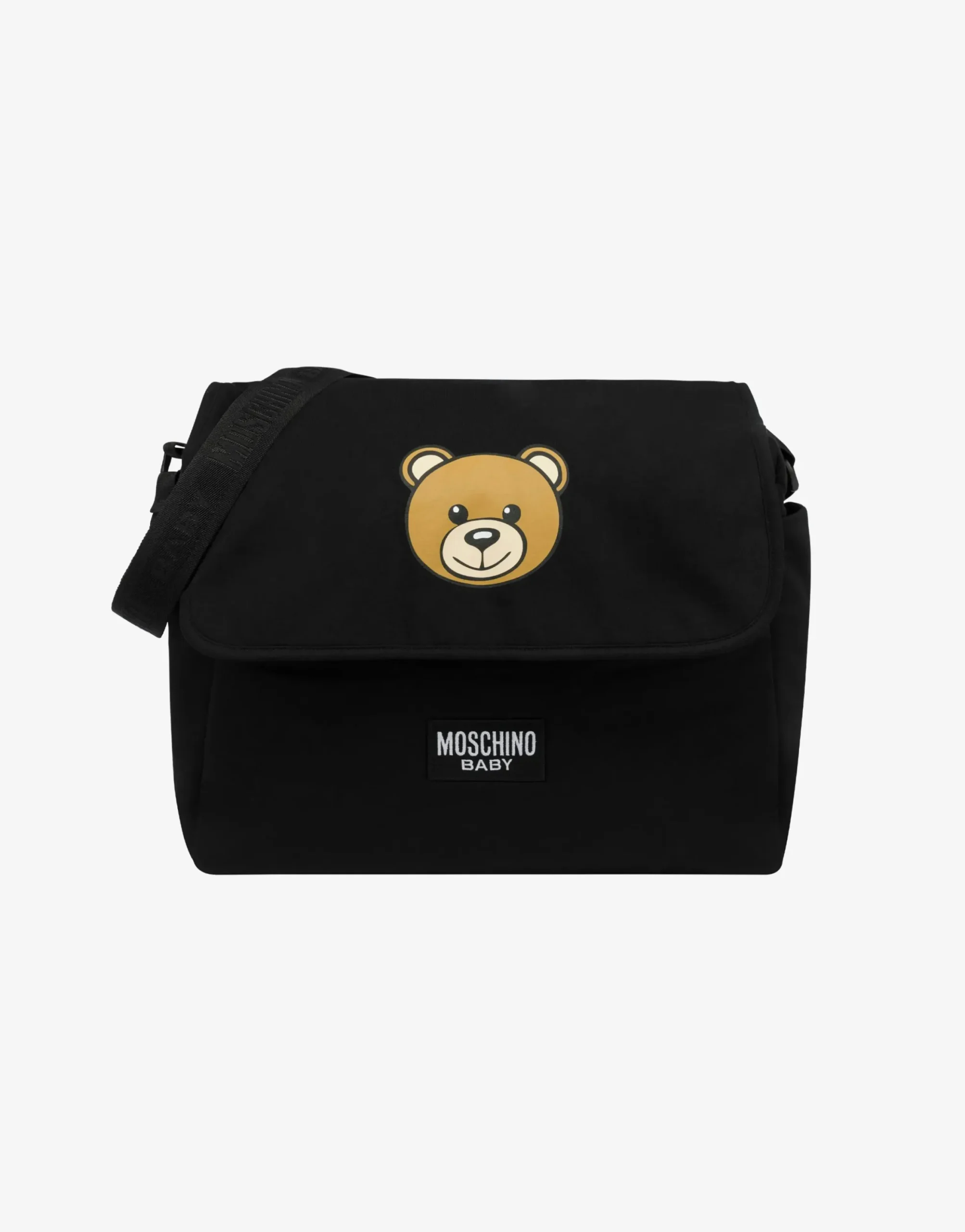 Moschino Baby Accessories^Mom Bag with Changing Mat Teddy Print