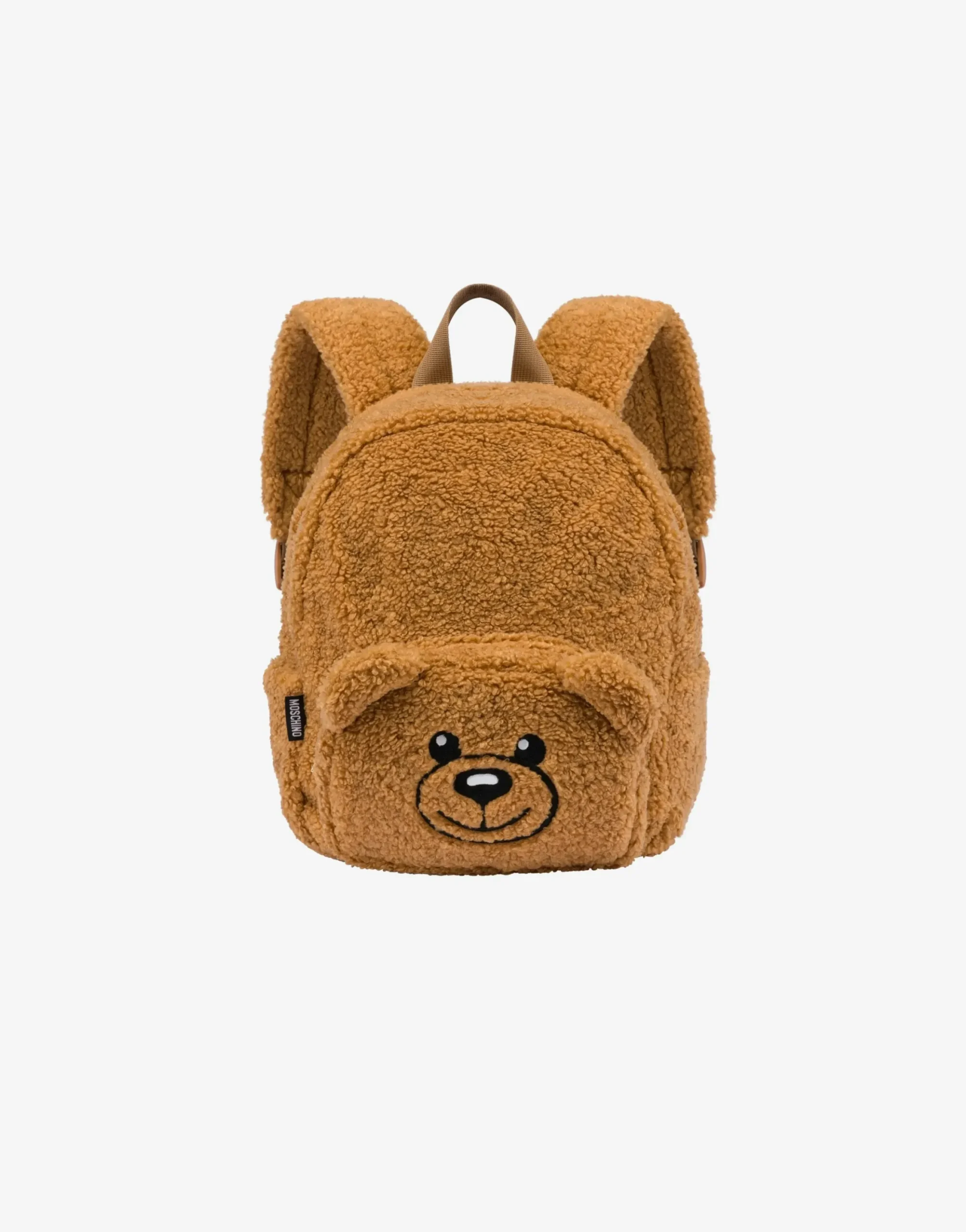 Moschino Baby Accessories^Teddy Bear soft fabric backpack