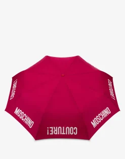 Moschino Umbrellas^Open/close umbrella with Couture