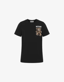 Moschino T-shirts & Sweatshirts^Organic Jersey T-shirt Little Teddy Bear