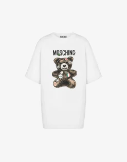 Moschino T-shirts & Sweatshirts^Organic jersey T-shirt Teddy Bear