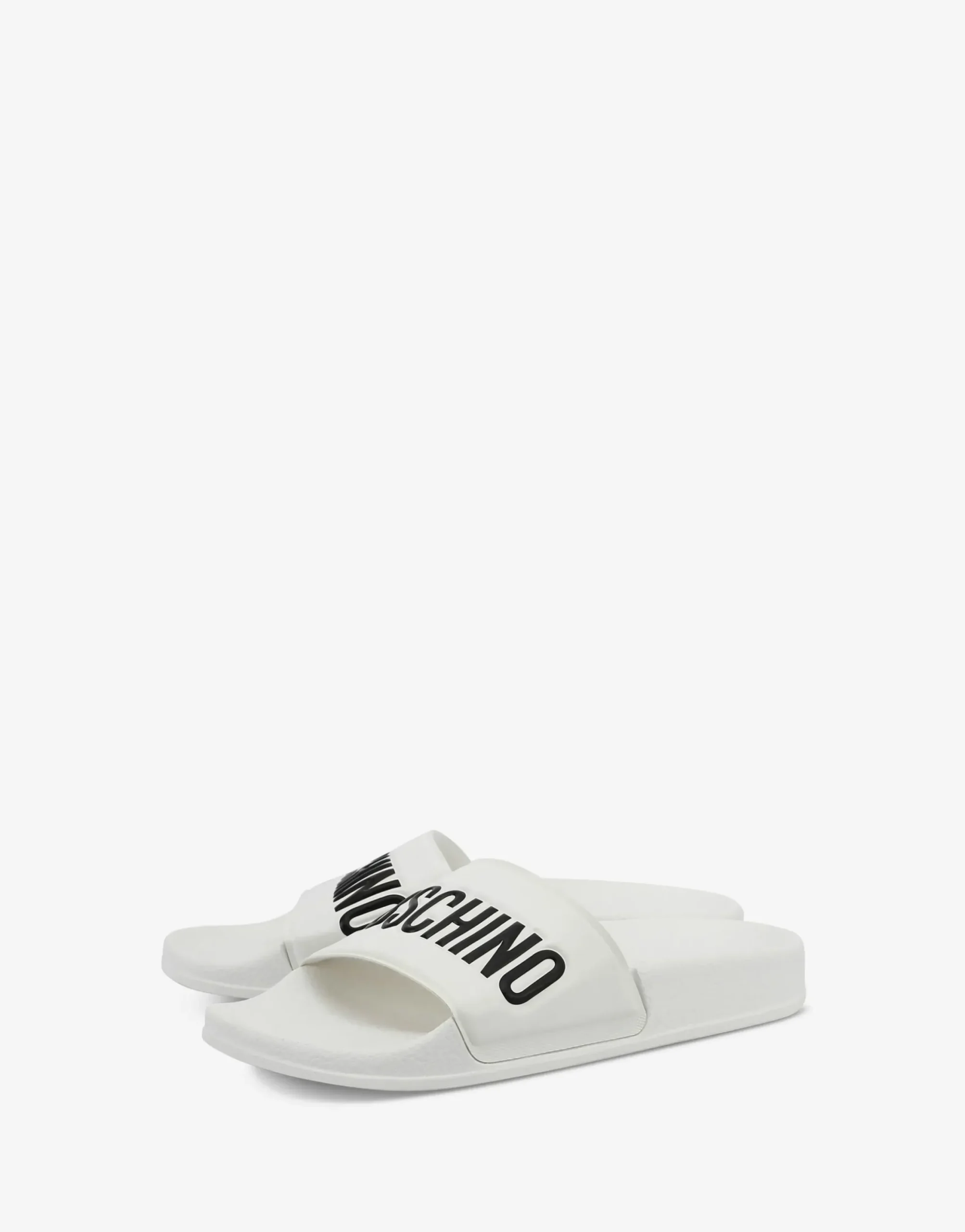 Moschino Sandals & Mules^PVC pool slides with logo