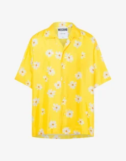 Moschino Shirts^Satin Shirt Allover Daisy