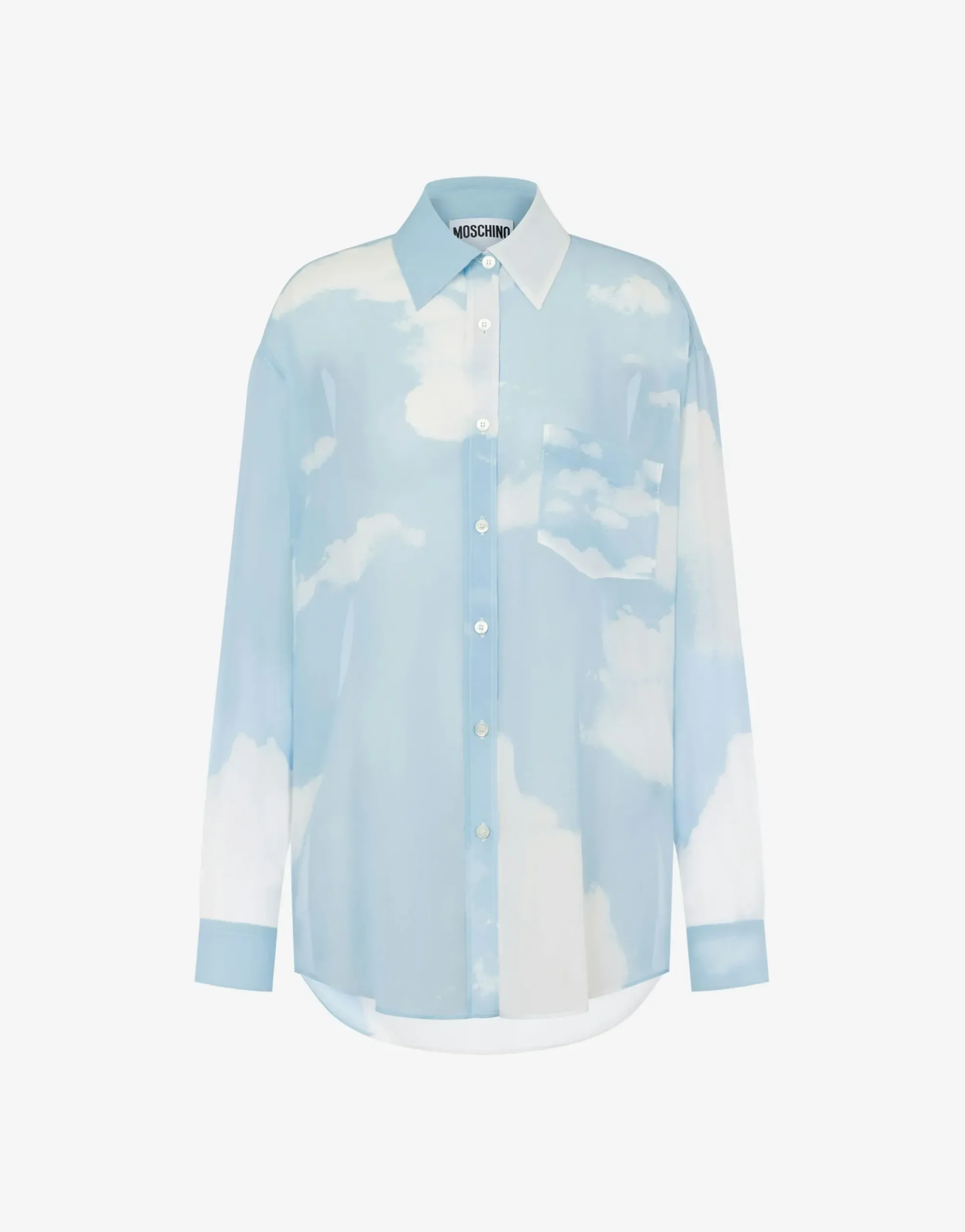 Moschino Co-ords|Shirts & Tops^Shirt in georgette ""In The Cloud""