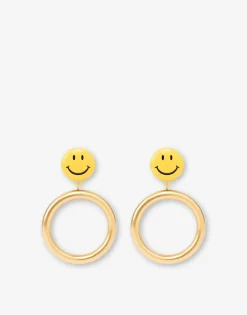 Moschino Jewelry^Smiley® Drop Earrings