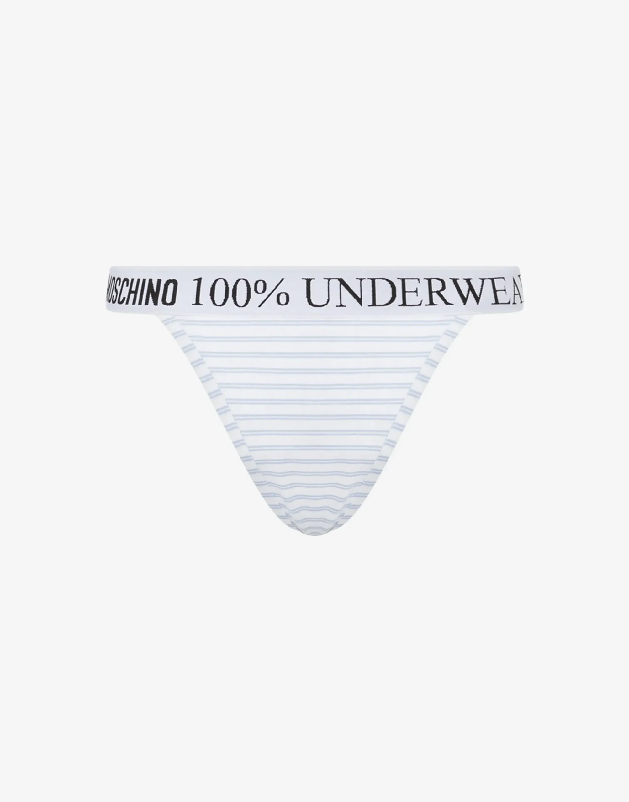 Moschino Underwear^Striped Stretch Jersey Thong