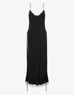 Moschino Dresses^Viscose and Silk Dress Flower Jacquard