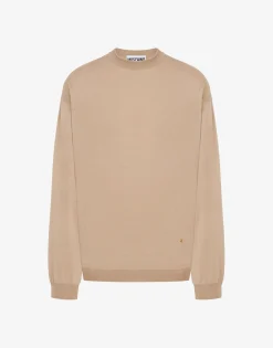 Moschino Knitwear^Wool and Silk Pullover Golden M