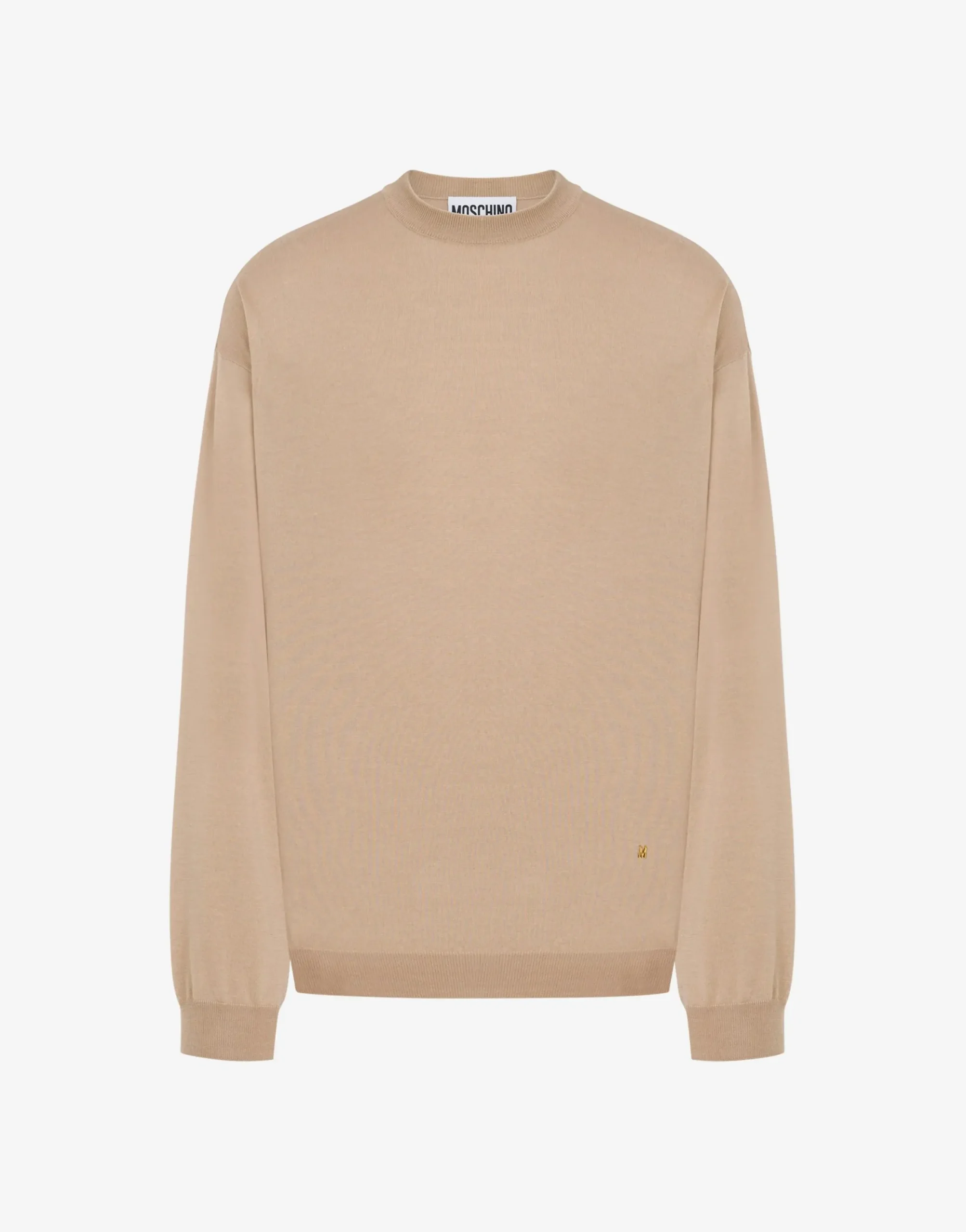 Moschino Knitwear^Wool and Silk Pullover Golden M