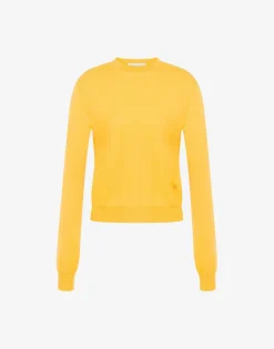 Moschino Knitwear^Wool and Silk Pullover Golden M