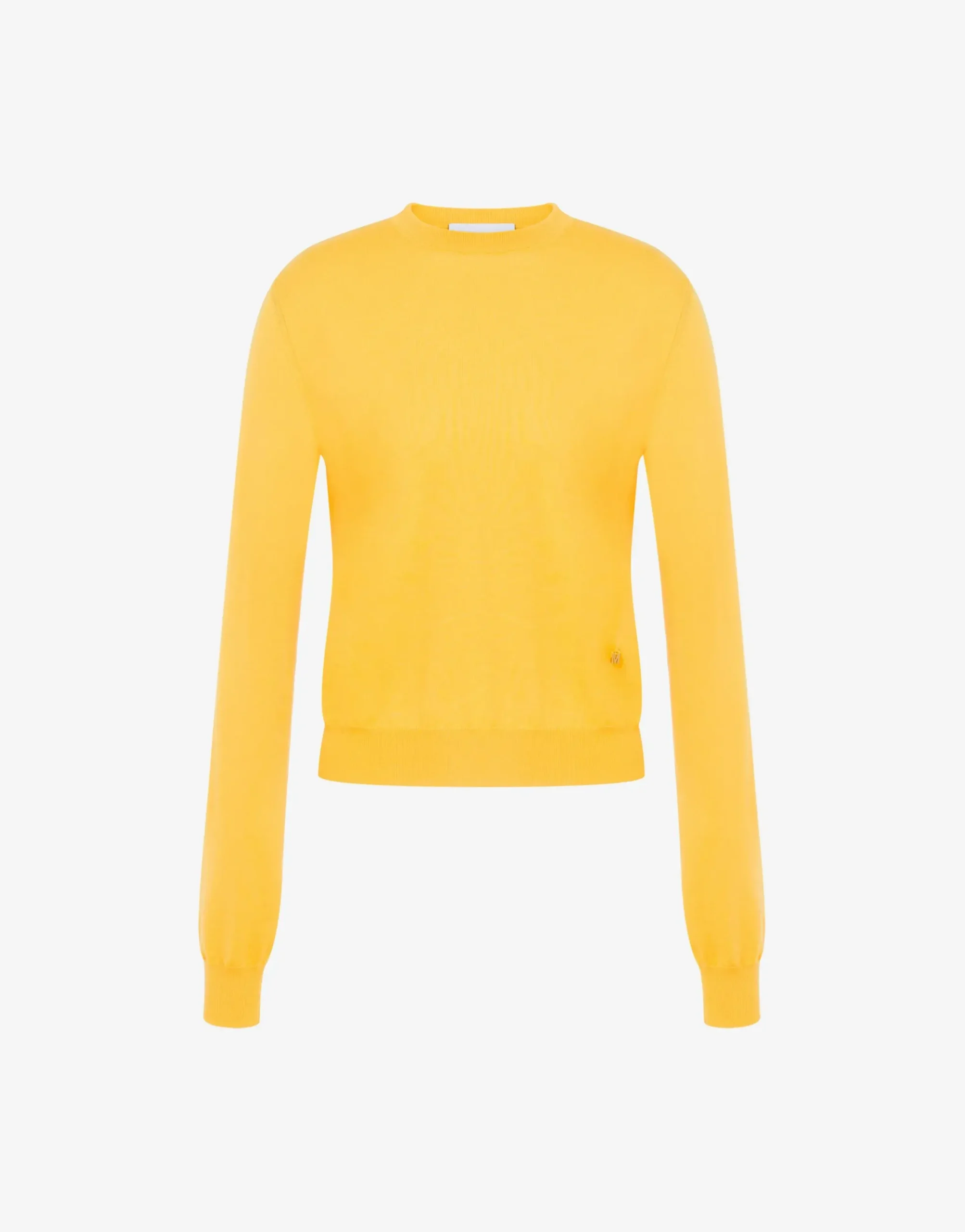 Moschino Knitwear^Wool and Silk Pullover Golden M