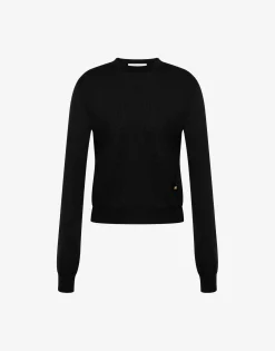 Moschino Knitwear^Wool and Silk Pullover Golden M